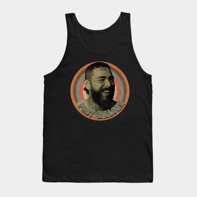 Austin Richard Post - Vintage Circle Style Tank Top by penCITRAan